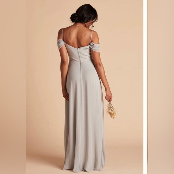 Birdy Grey Devin convertible Chiffon in Dove Gray Size XS - Picture 4 of 8